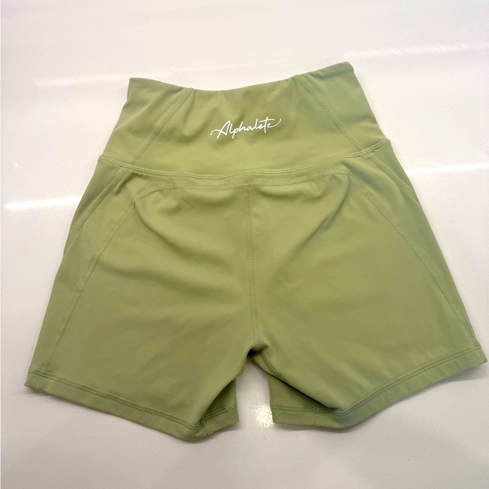 Alphalete Green Athletic Shorts
